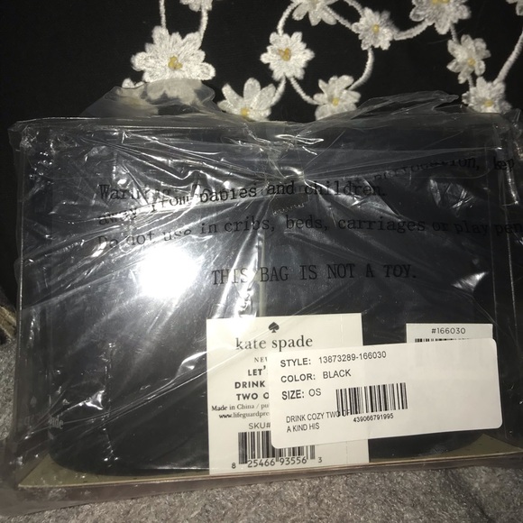 Kate Spade NWT Let’s Chill Drink Cozy Set- Two of a Kind (His & Hers)- HOST PICK - Picture 12 of 16